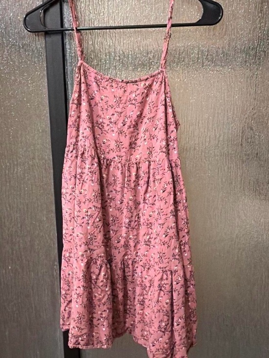 wild fable Dresses & Skirts - wild fable Pink Floral Spaghetti-Strap Sundress